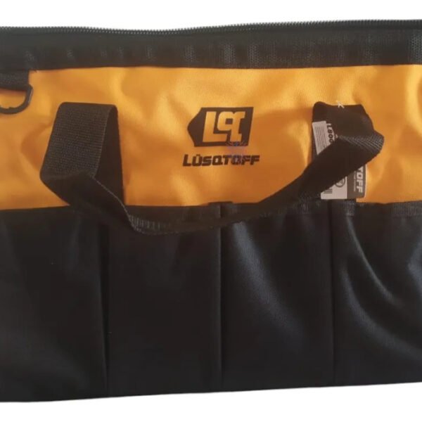 Bolso Porta Herramientas 16  15 Bolsillos L8004 Lusqtoff Ghg Naranja Oscuro