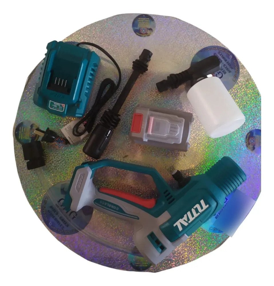 Hidrolavadora 25bar 132l/h 20v Inalambrica Ghg Azul Petróleo 50