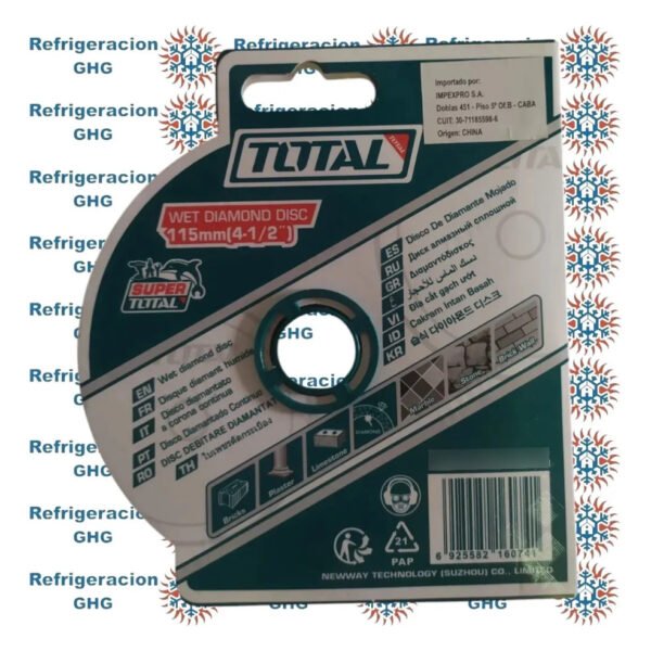 Disco Diama D115 D22 Continuo Zdd0c1150 Total Ghg Azul Acero - Image 3