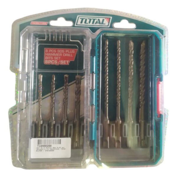 Set De 8 Mechas Sds Plus Para Rotomartillo Industrial Ghg - Image 1