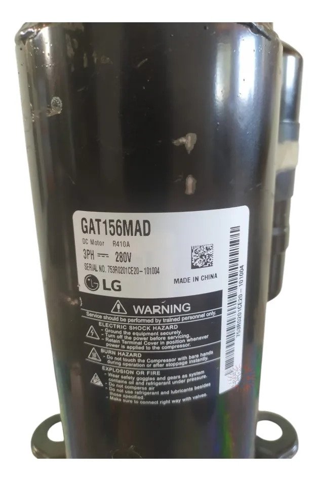 Rotativo Inverter Gat156mad LG 4500fg R410 Ghg