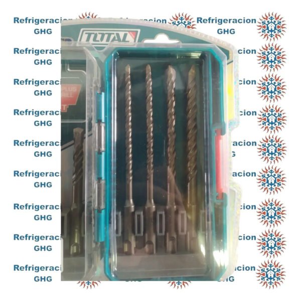 Set De 8 Mechas Sds Plus Para Rotomartillo Industrial Ghg - Image 4