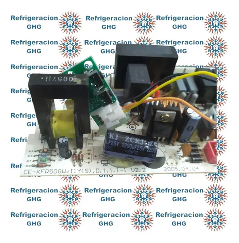 Placa A/a Ce-kfr50gw/i1y(s).d.1.1.1-1 (v2.2) Frio/calor Ghg