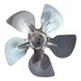 Paleta Pala Para Forzador De Heladera Aluminio 25 Cm Ghg Plateado