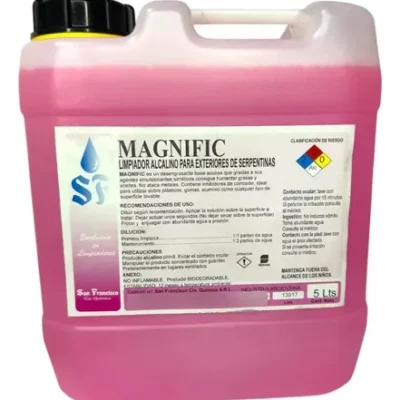 Limpiador Alcalino Magnific Para Serpentinas Base Acuosa 5kg - Image 3