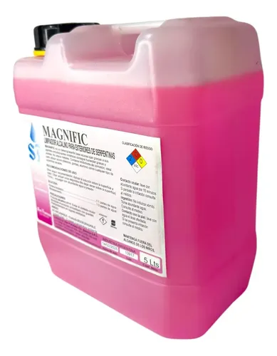 Limpiador Alcalino Magnific Para Serpentinas Base Acuosa 5kg