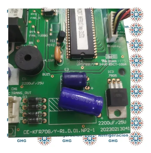 Placa A/a Ce-kfr70g/y-r1.d.01 Np2-1 Ghg