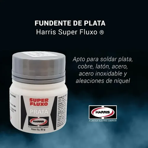 Fundente Soldadura Plata Refrigeracion Harris 80g Ghg