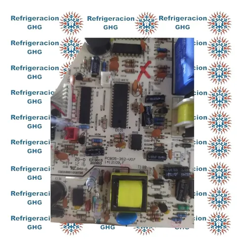 Placa A/a Pcb05-352-v07/pcb05-344-v04 Frio/calor Ghg
