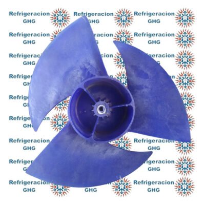 Paleta Condensadora A.a. 460x180 Azul Eje 12mm Ghg Azul - Image 4