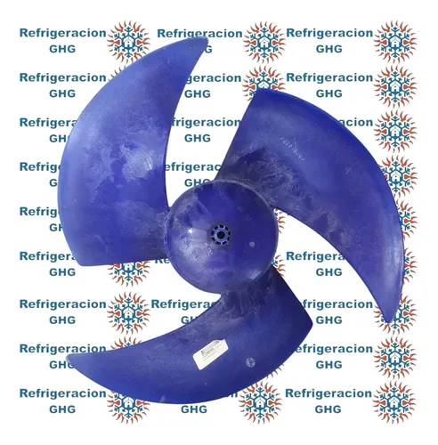 Paleta Condensadora A.a. 460x180 Azul Eje 12mm Ghg Azul