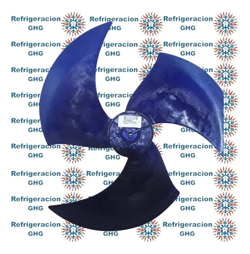 Paleta Condensadora A.a. 415x129 Azul Axial Flow Fan Ghg Azul