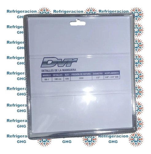 Mangueras De Evacuación Blister Dvr Dosivac Ghg