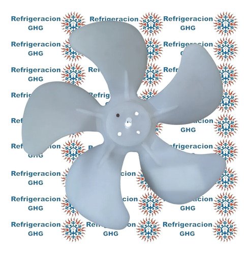 Paleta Forzador Tipo Elco Plastico Aspi 200ghg Blanco