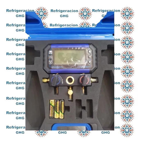 Manifold Digital En Maletin Con Mangueras Ghg By Dosivac Ghg