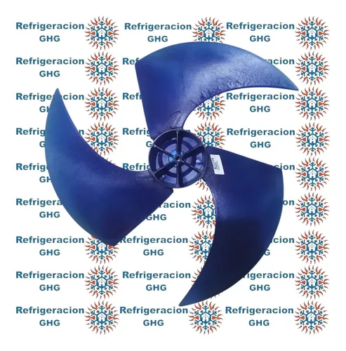 Paleta Condensadora A.a. 528x158 Azul Eje 8mmghg Azul