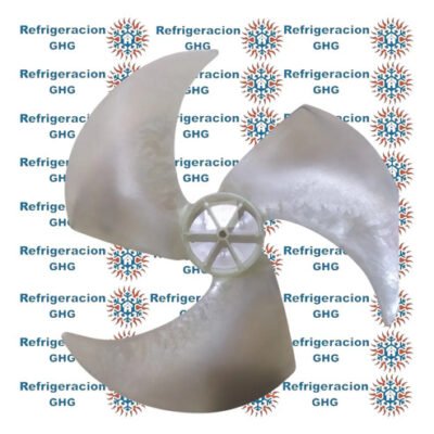 Paleta Condensadora A.a. 520x150 Beige Eje 11.4mmghg Blanco - Image 3