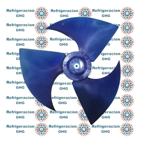 Paleta Condensadora A.a. 528x158 Azul Eje 8mmghg Azul