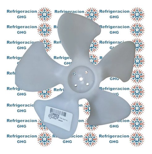 Paleta Forzador Tipo Elco Plastico Aspi 200ghg Blanco