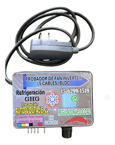 Probador Forzadores Fan Inverter 5 Cables Bldc Ghg