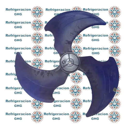 Paleta Condensadora A.a. 427x139-2 Azul Axial Flow Fan Ghg Azul