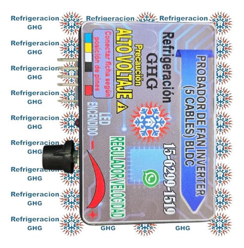 Probador Forzadores Fan Inverter 5 Cables Bldc Ghg