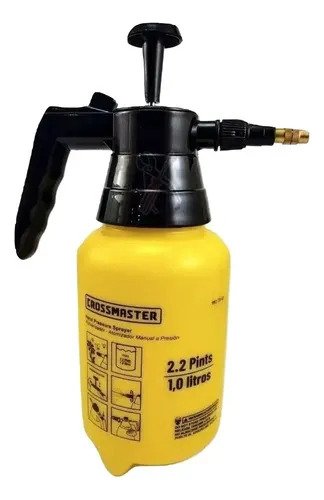 Pulverizador Atomizador 1l Manual A Presión Crossmaster Ghg Amarillo