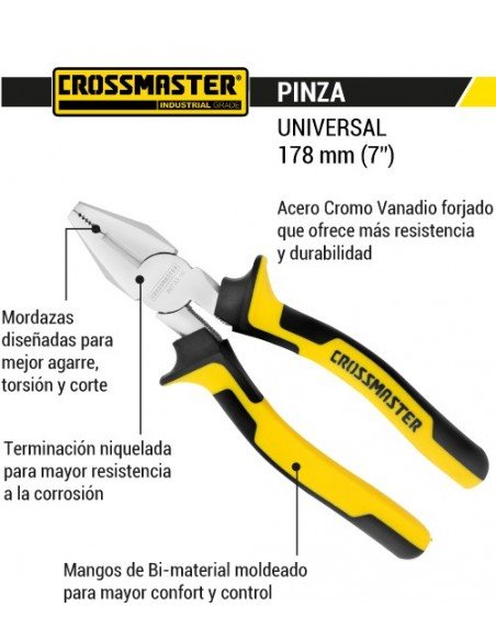 -PINZA UNIVERSAL CROSS  7.