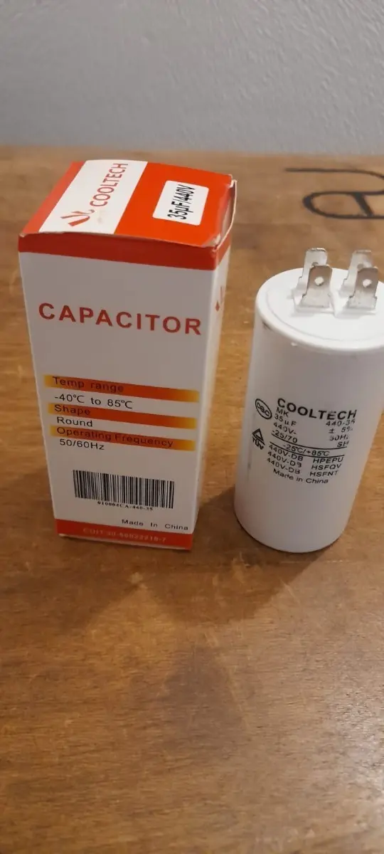 -CAPACITOR 35UF 440 COOLTECH: imagen 2