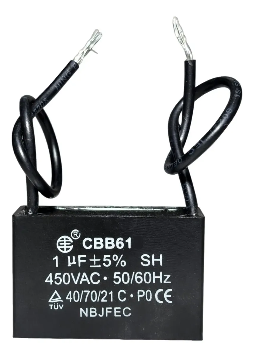 -CAPACITOR 1UF CUADRADO 2 CABLES: imagen 1