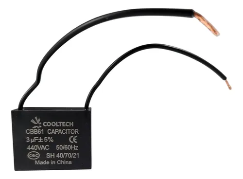 -CAPACITOR 2 CABLES 3UF 440