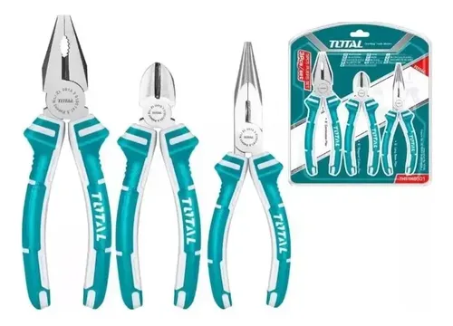 -Juego Set Pinzas 3p Pinza elec-alicat-pinza ind TOTAL