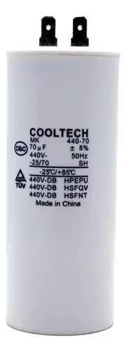 -CAPACITOR COOLTECH 70uF 440