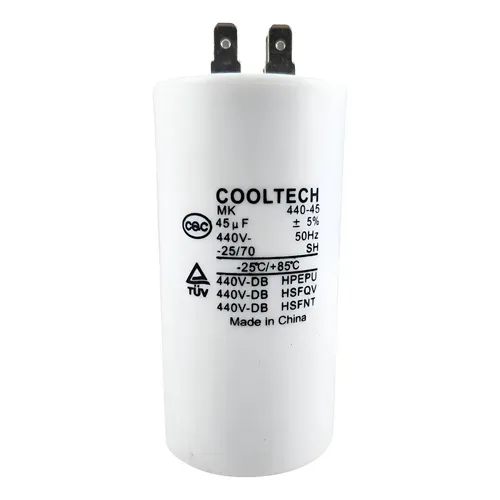 -CAPACITOR 45UF cooltech 440 BLANCO