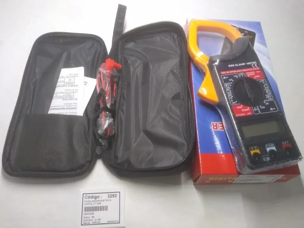 -PINZA AMPEROMETRICA DT201