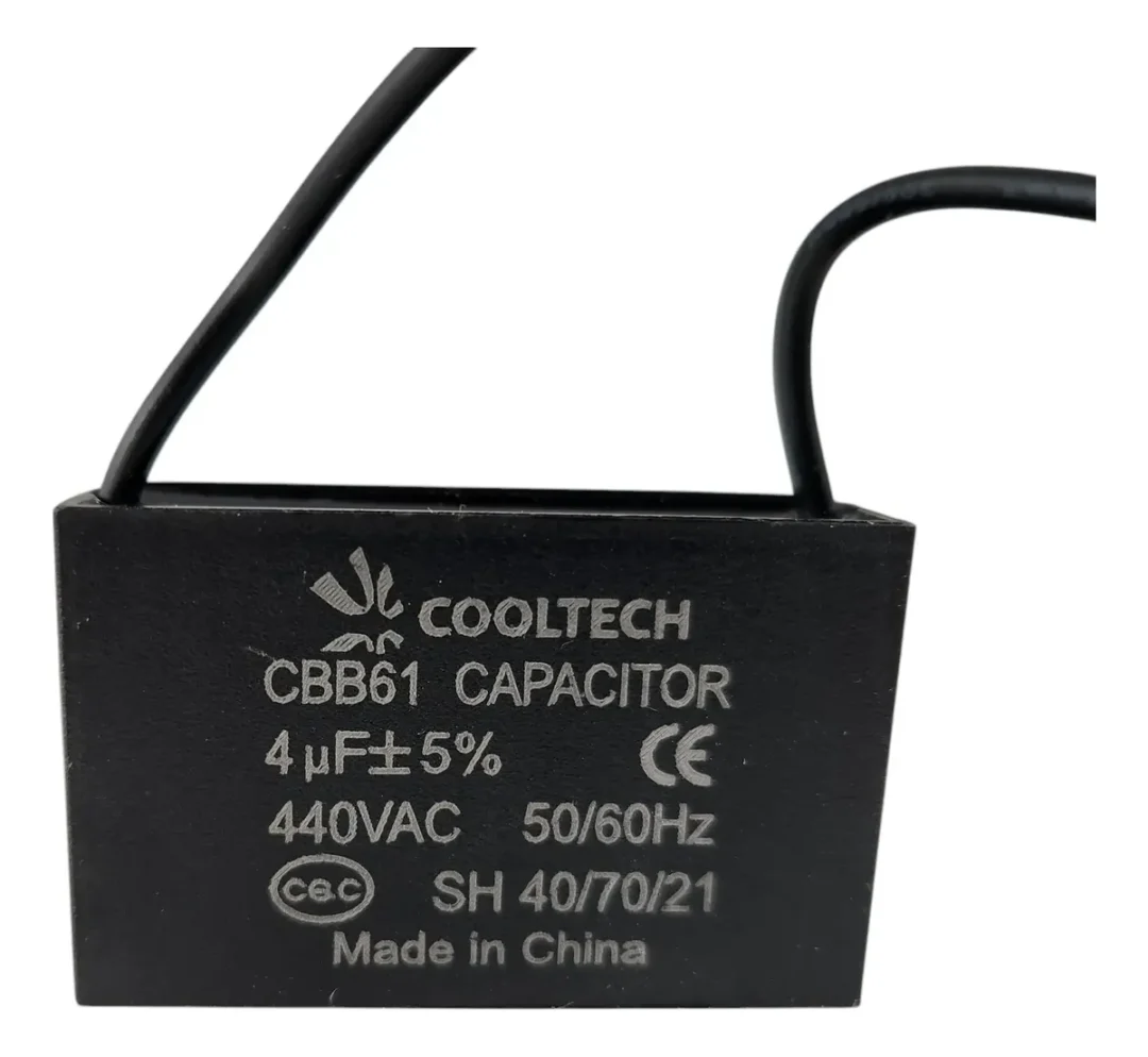 -CAPACITOR 2 CABLES 4UF 440: imagen 3