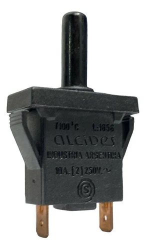 INTERRUPTOR HEL. EXHIBIDORA VERTICAL GAFA MOD. VISUPAR PLANO NEGRO
