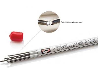-TUBO HARRIS ZINCAFLUX Aluminio  (8 Varillas)