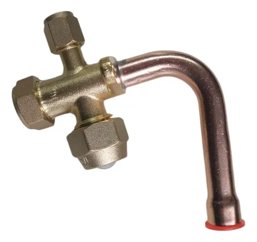 ROBINETE SPLIT 1/2 CURVA  R410 ACCESO 1/4