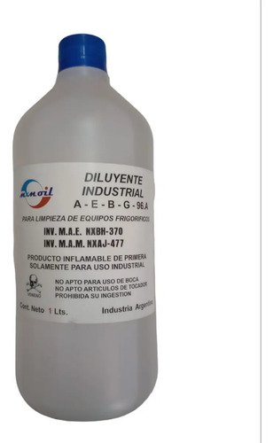 R141b Reemplazo Diluyente Limpia Cañerias 1 L Ghg