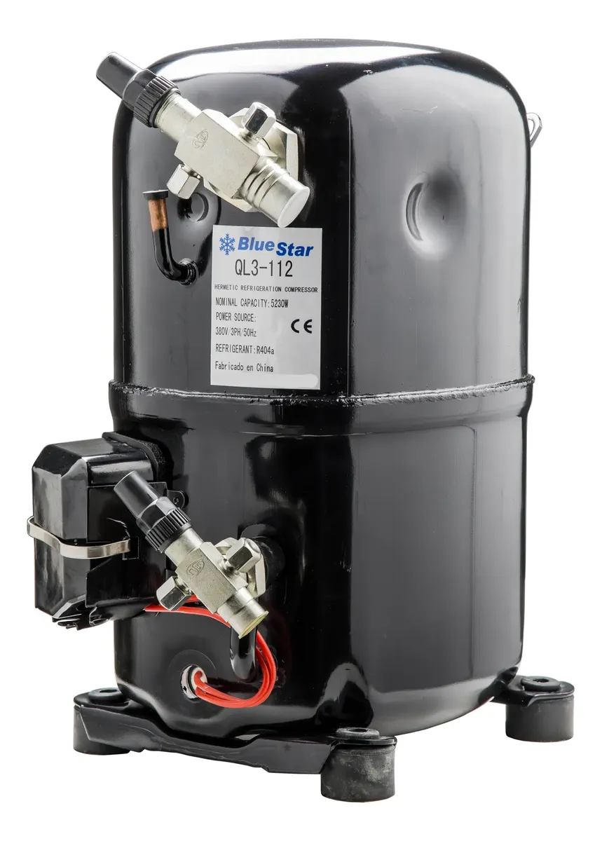 -COMPRESOR COMERCIAL BLUESTAR 5HP-M22-QR3-112 TRIFASICO r22: imagen 1