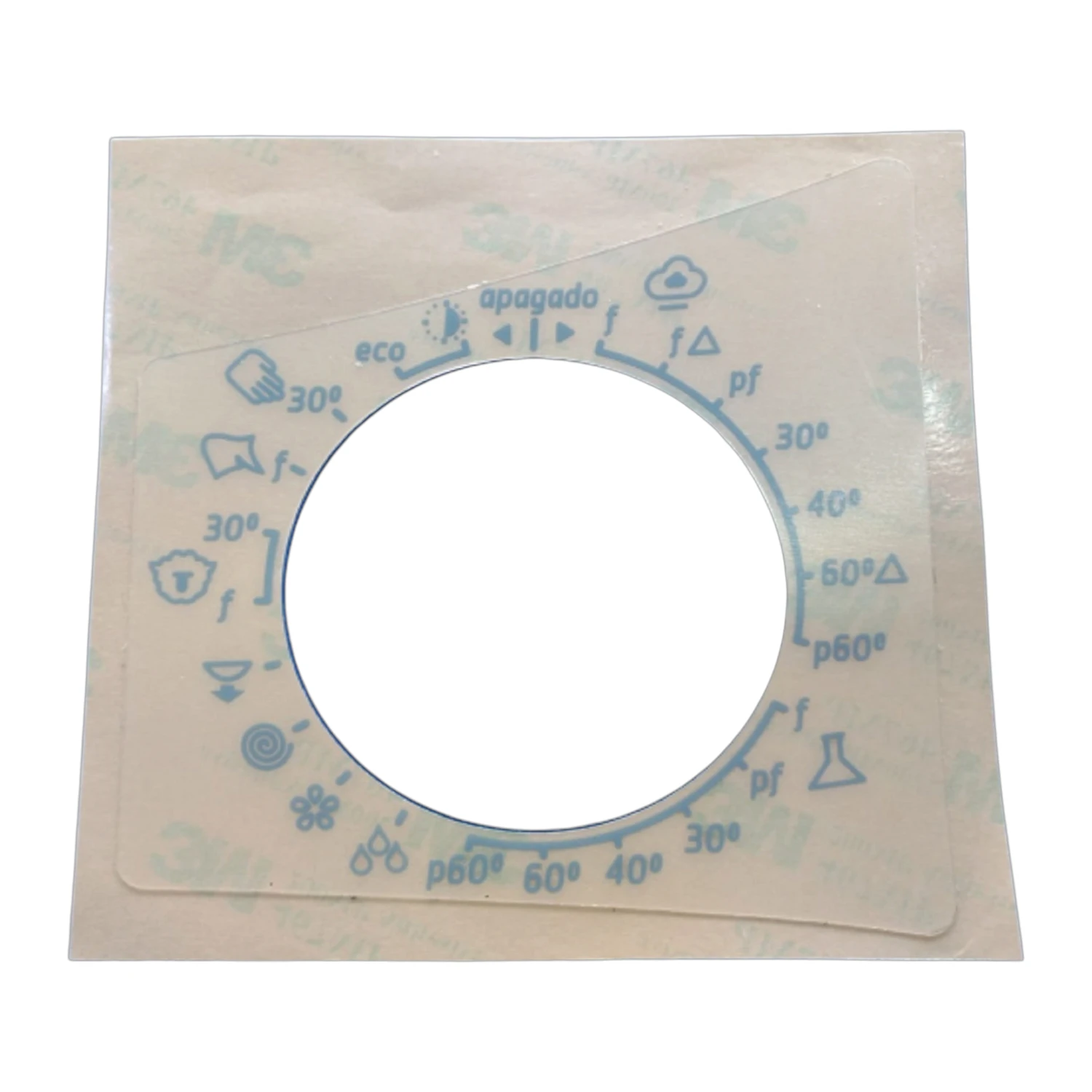 SERIGRAFIA DREAN BLUE TRANSPARENTE: imagen 1