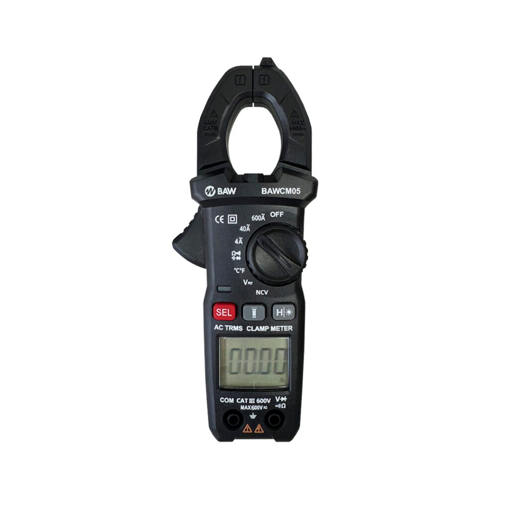 PINZA DIGITAL AMPEROMETRICA BAWCM05 CAPACIMETRO